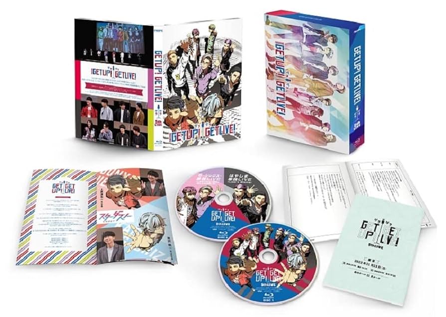 舞台 五月雨 パンフレット Blu-ray Amazon.co.jp: 【BD】GETUP!GETLIVE! 5th LIVE!!!!! [Blu-ray