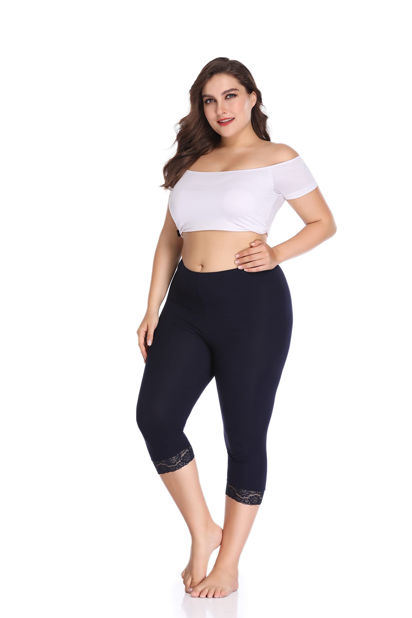 Femme Leggings De Sport Taille Haute Pantalon Yoga Fitness Opaque
