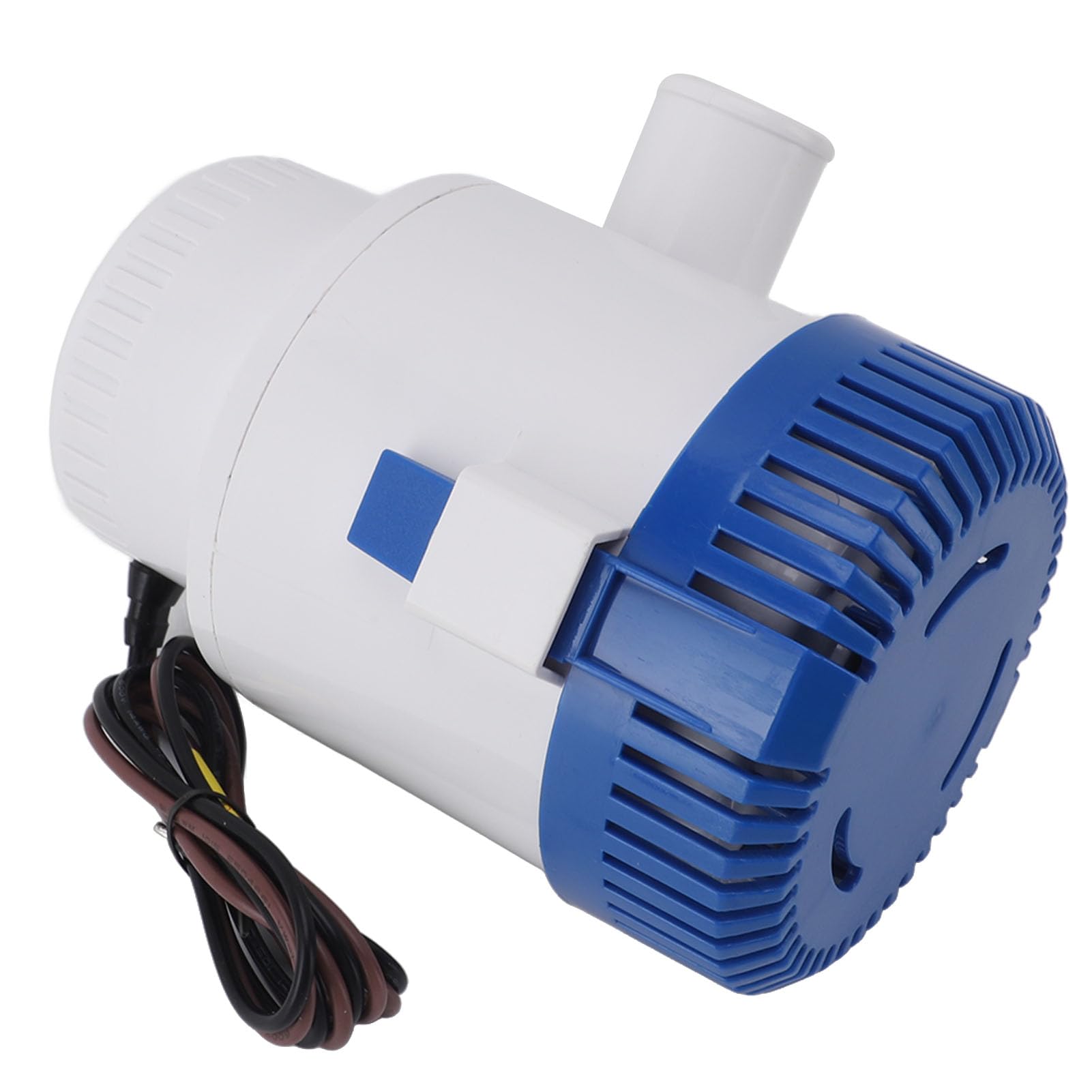 TOPINCN Bomba de Achique Sumergible Automática de 3000 GPH para Fontanería Marina, Bomba de Agua Sumergible Electrónica, Resistente Al Agua, Silenciosa, Accesorios para Estanques, (12V)