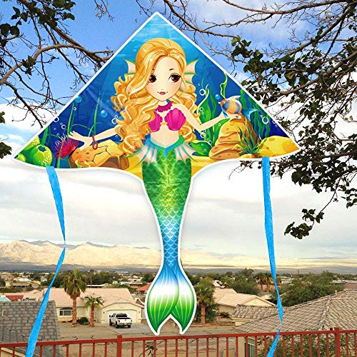 Mint's Colorful Life Mermaid Kite And Airplane Kite For Kids&Adults #TOP4