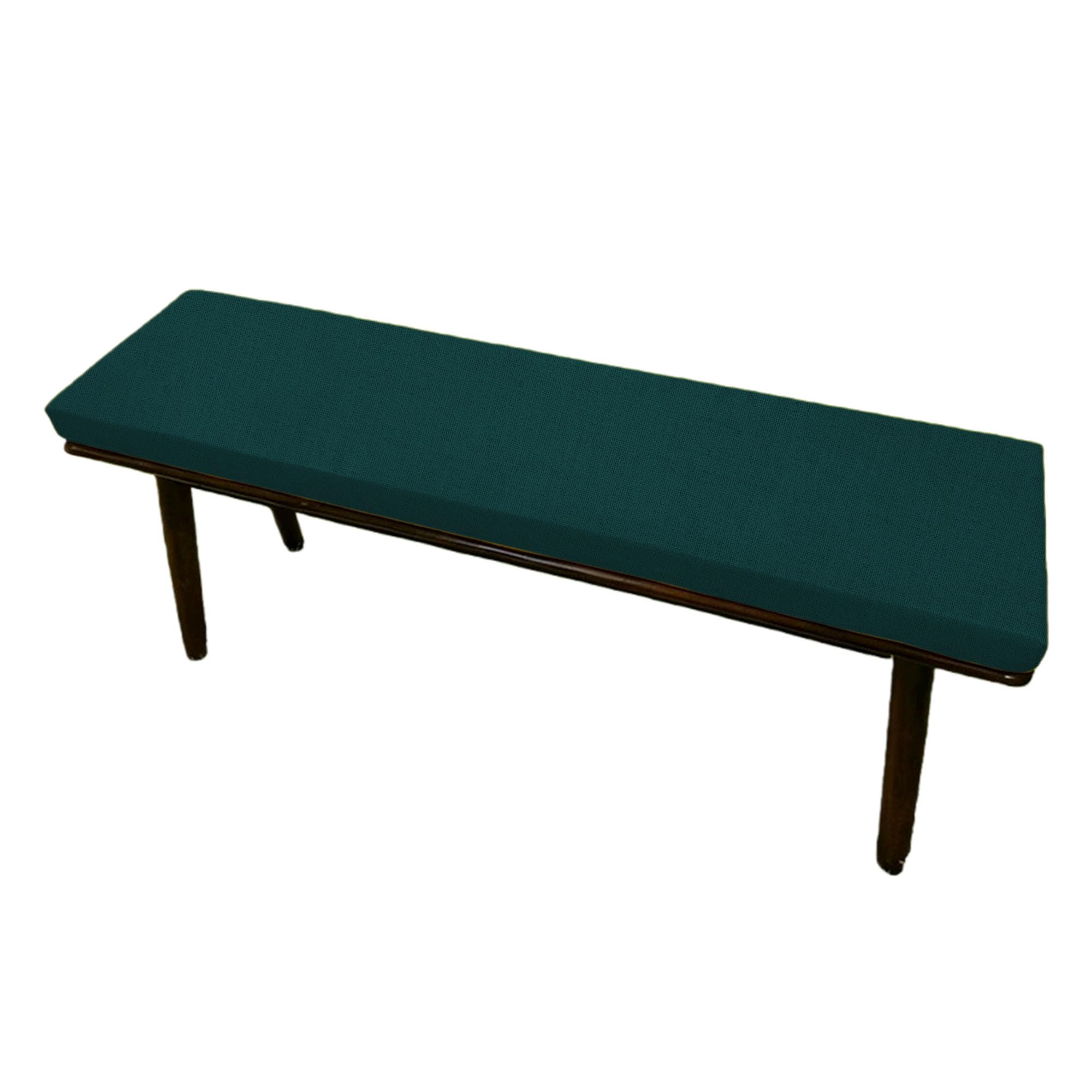 JIAFANG Outdoor Garden Bench Cushion 32 x 90 cm Soft Replacement Thick Rectangle Seat Pad Water Resistant Heavy Duty for Patio Indoor Outdoor Dining, Green