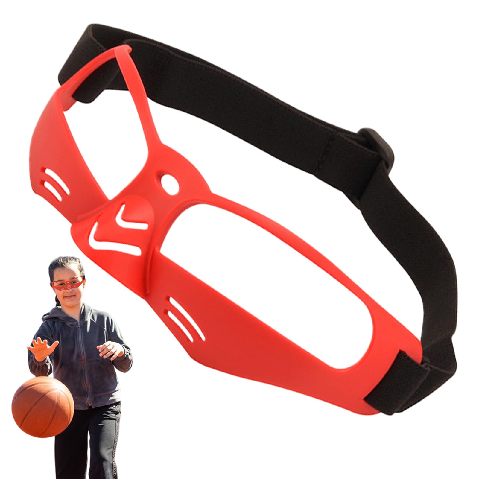 Naqqios Gafas de Baloncesto - Gafas De Dribling Para Baloncesto | Accesorios Deportivos Antigolpes para Práctica de Jugadores — view 10