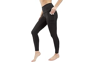 90 degree ankle length leggings with high waist tummy control