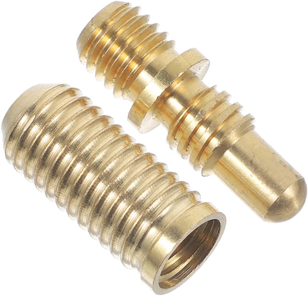 Snooker Cue Screws Heavy Duty Pool Cue Joint Parts Billiard Connectors Screw Joint Hardware Pool Tip for Billiard