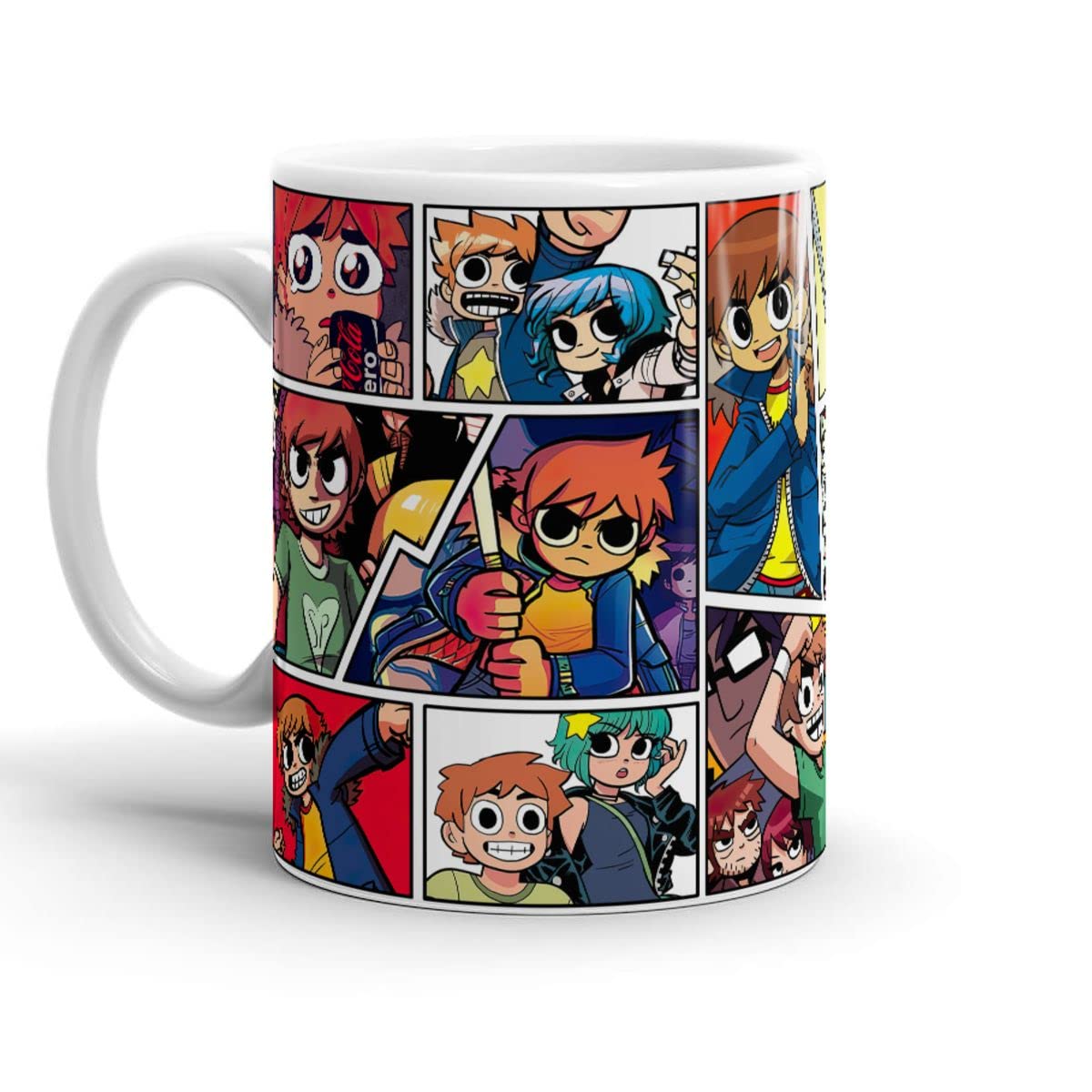 Tea Cups Scott White Ceramic Pilgrim 11oz 15oz Collage Gifts Classic Mug For Tea, Latte, Chocolate Or Coffee