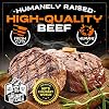 Grumpy Butcher 6 Steaks Sampler Set Gift Box: 2 Large Filet Mignon Steak & 4 New York Strip Steaks - Prime Steakhouse Quality - Gourmet Food Gifts Packages Specials Carne Asada