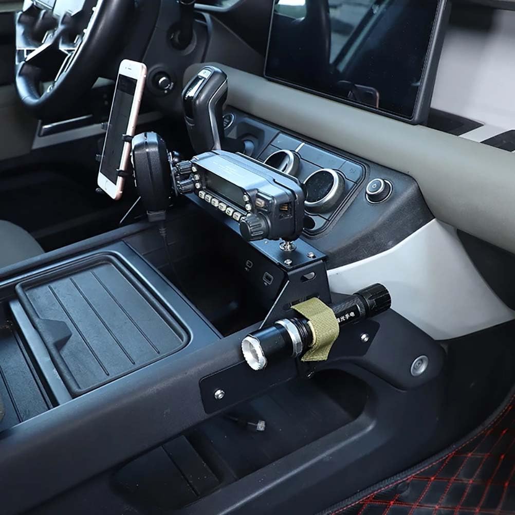 MYMOMS Car Central Control Uchwyt na telefon komórkowy ze stopu aluminium Akcesoria do Land Rover Defender 90 110 2020-2024