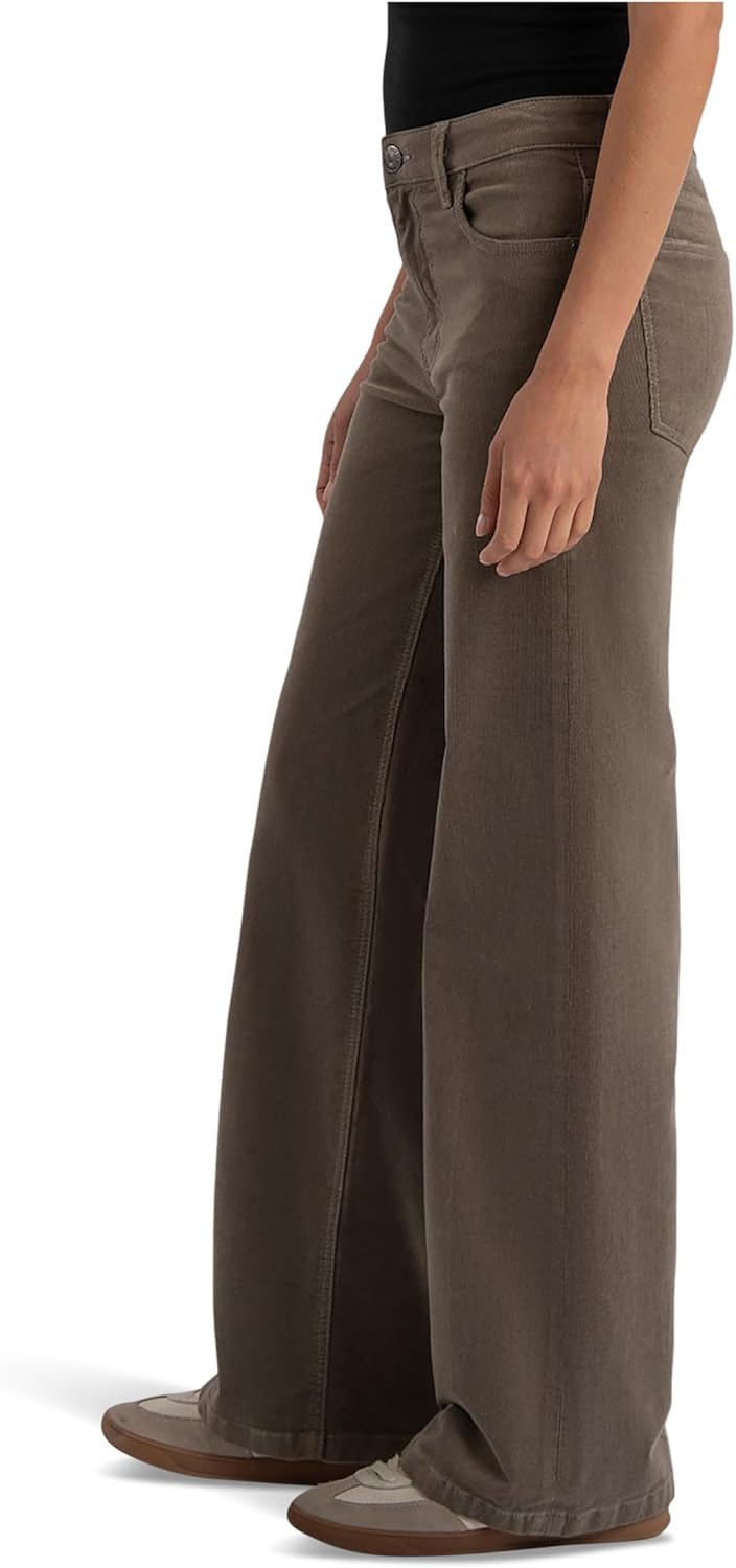 KUT from the Kloth Women's Jeans High-Rise Wide Leg Clean Hem in Rosemary