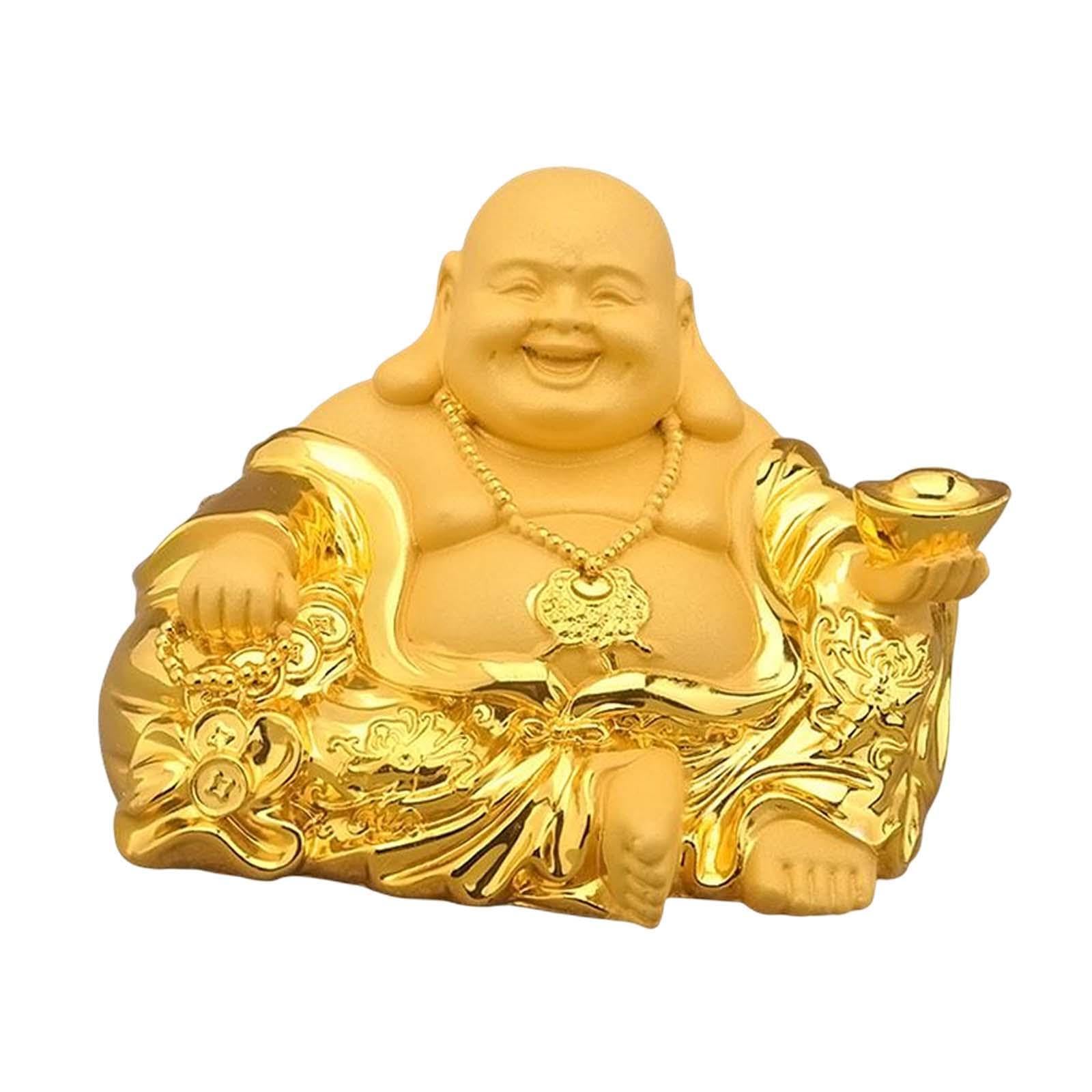 TWISAXC Meditation Bodhisattva Buddha Statue Figures Crafted Resin Unique Home Decor Gift For Art Enthusiasts Fengshui Modern Sculptures Figures Collectibles Resin Statue