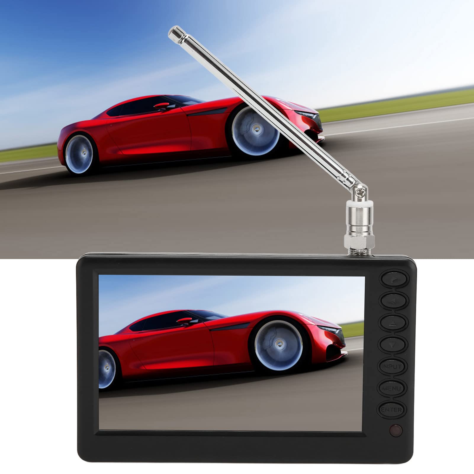 Mini TV Numérique, TV Portable 5, Prise UE, 110-220 V, Compatible ISDB-T, Extérieur