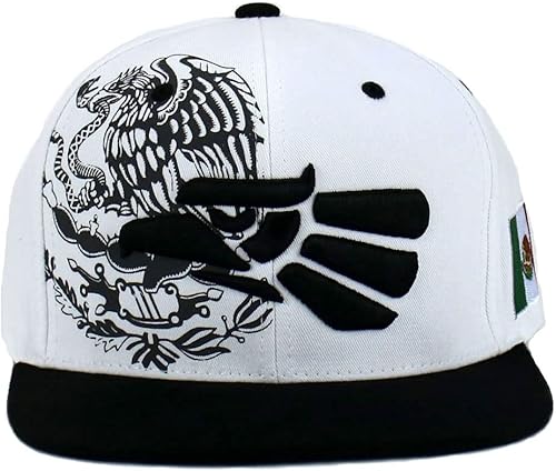 Vista 2 de Gorra de béisbol con diseño de bandera de Águila y Águila hecha en mexicana