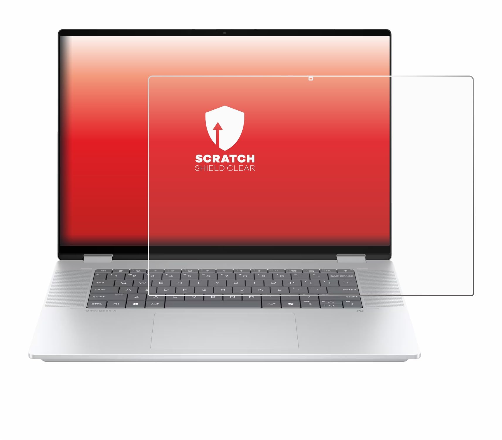upscreen Pellicola Protettiva per HP OmniBook X Flip 16-aX Protezione Proteggi Schermo – Trasparente, Anti-Impronte