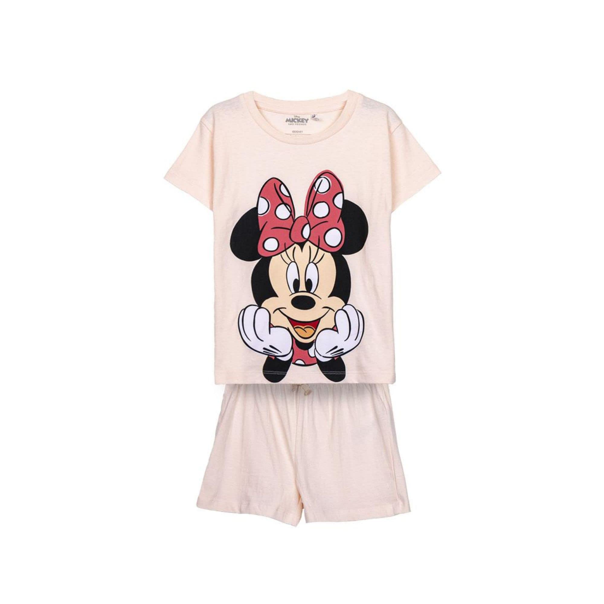 CERDÁ Life'S Little Moments - Pijama De Niña De Minnie Mouse De 2 Piezas [ Camiseta Pantalon ] - Licencia Oficial Disney