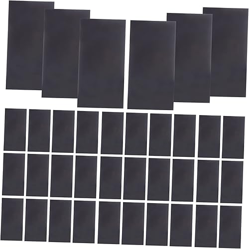 Vista 2 de EXCEART 225 pcs Prevention Equipment Musical for Storage Earrings Squares Bracelet Jewelry Protector Papers Strips Paper Gold Anti Protection Black