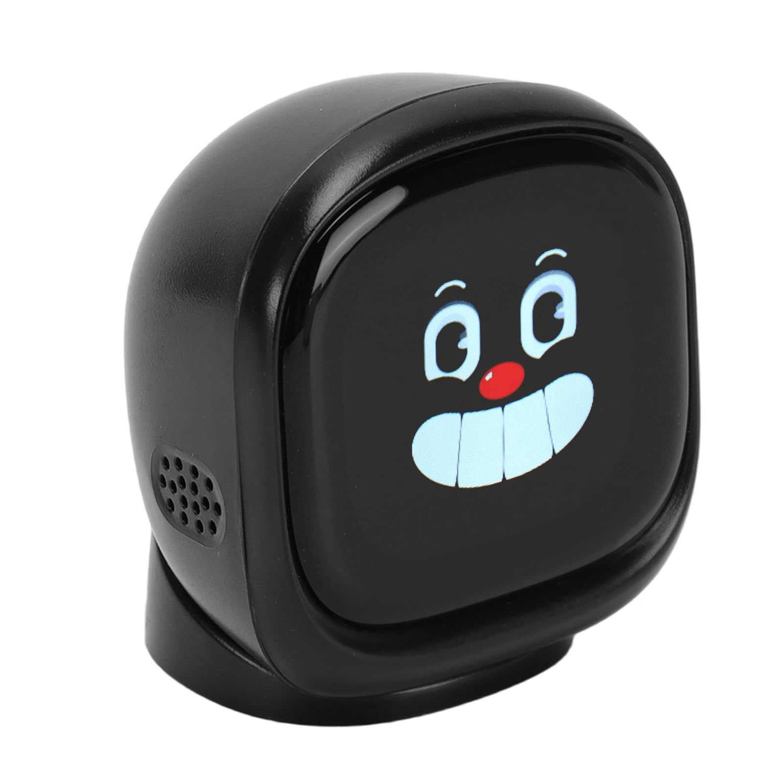 SIXRUN Cruscotto Robot per Auto ABS IPS Emotional Companion Display da 1,83 Pollici 52 Espressioni Batteria da 10 Ore Base Magnetica per Conducenti Pendolari della Console Centrale (YELLOW)