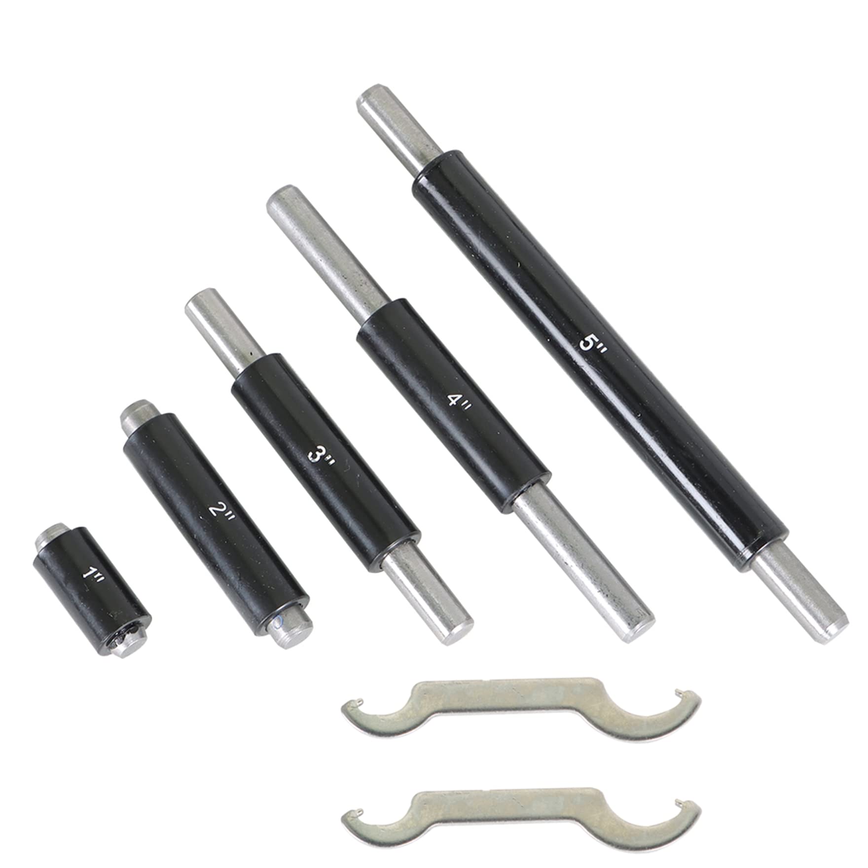 0-4 Inch Outside Micrometer Set - 0.0001" Accuracy With Carbide Tips