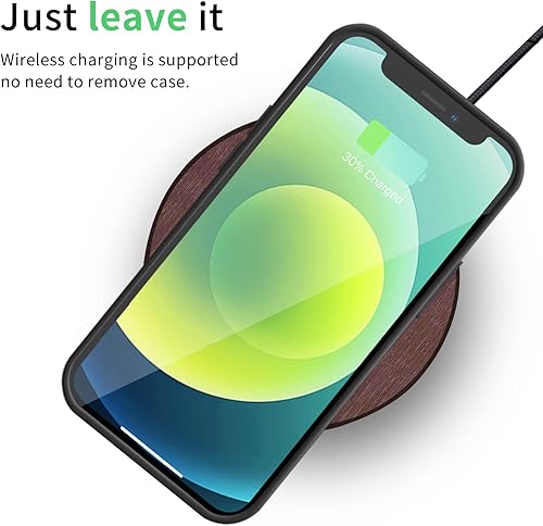 Miniatura 7 de Berkin Arts Funda compatible con iPhone 12, bonita funda de silicona con diseño de flores florales famosas pintura con protector de pantalla (lirios