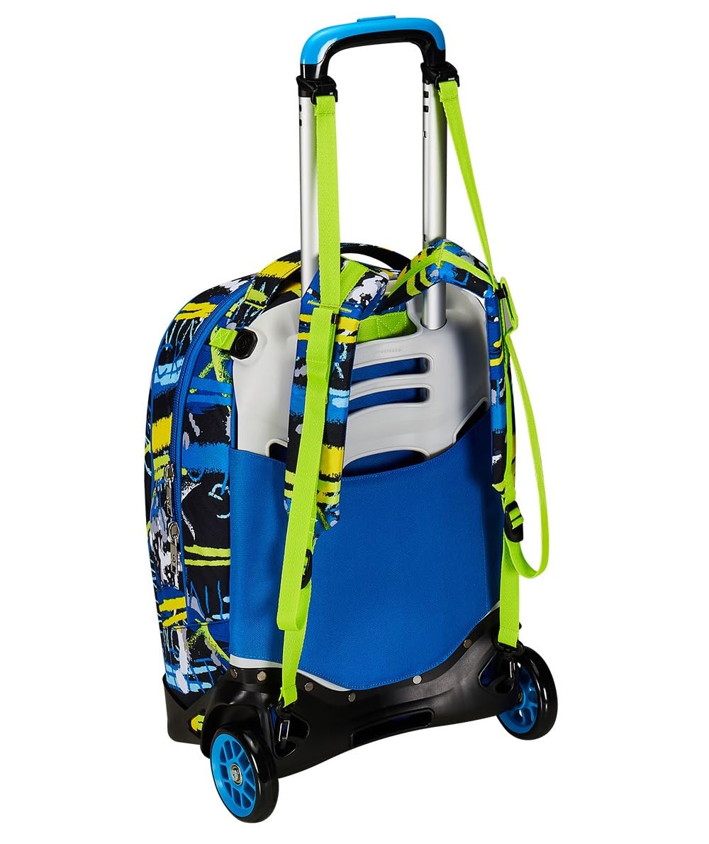SJ GANG STYLE JAM GANG Trolley New Tech Cuccioli SJ, Blu, Cross-over System, Bambini e ragazzi, Scuola elementare e media, Tempo libero e viaggi