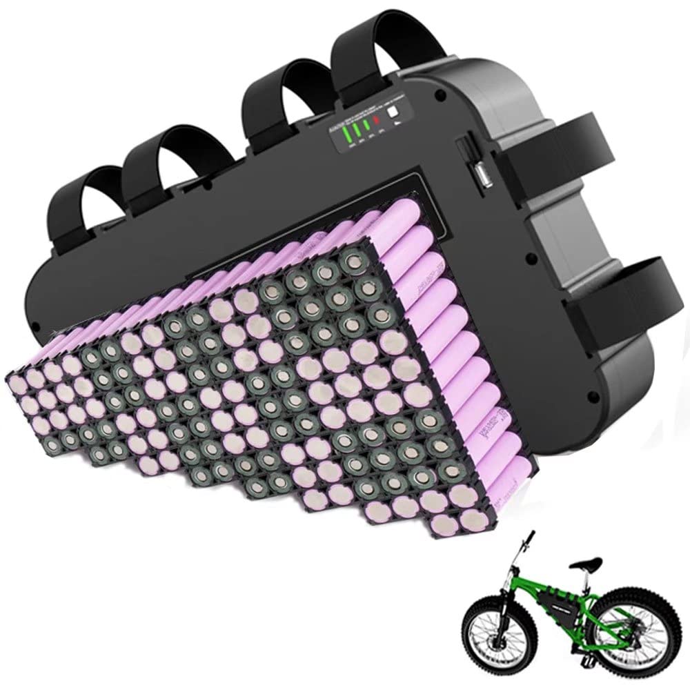 Buy 36V 48V 52V Electric Bike Battery 20Ah 24Ah Ebike Triangle Lithium