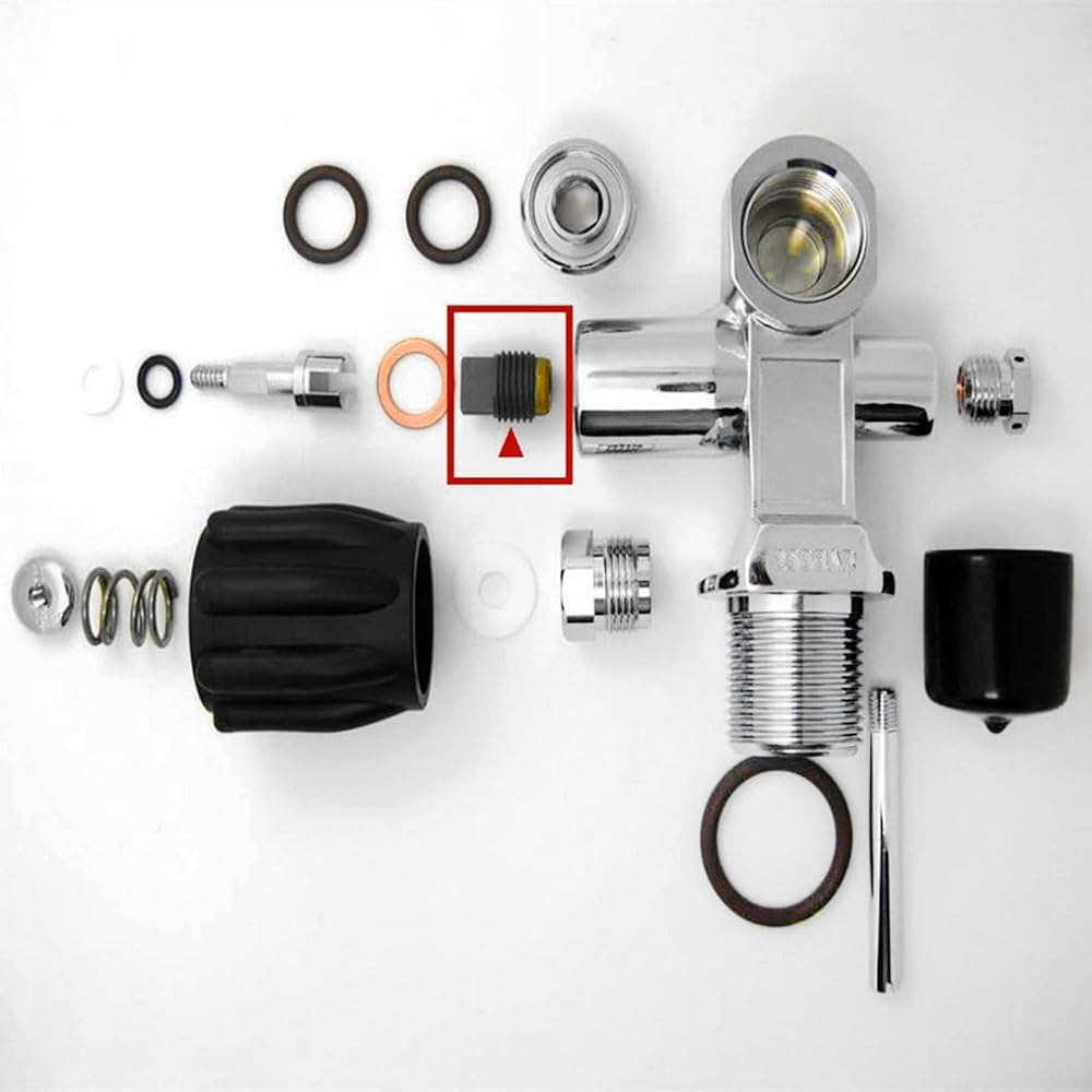 Amazon | スキューバダイビングタンクバルブシートアセンブリ