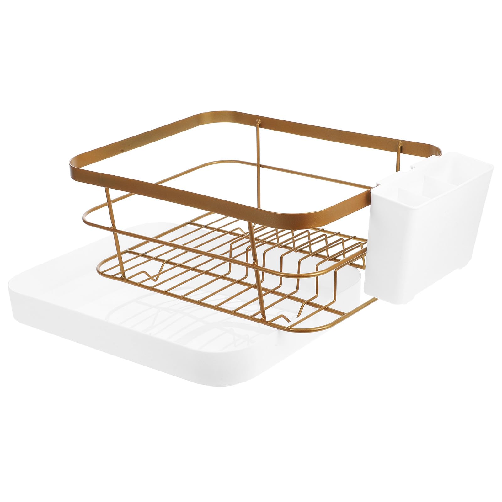 TVANTRUXIS Carbon Steel And PP Dish Drainer Rack