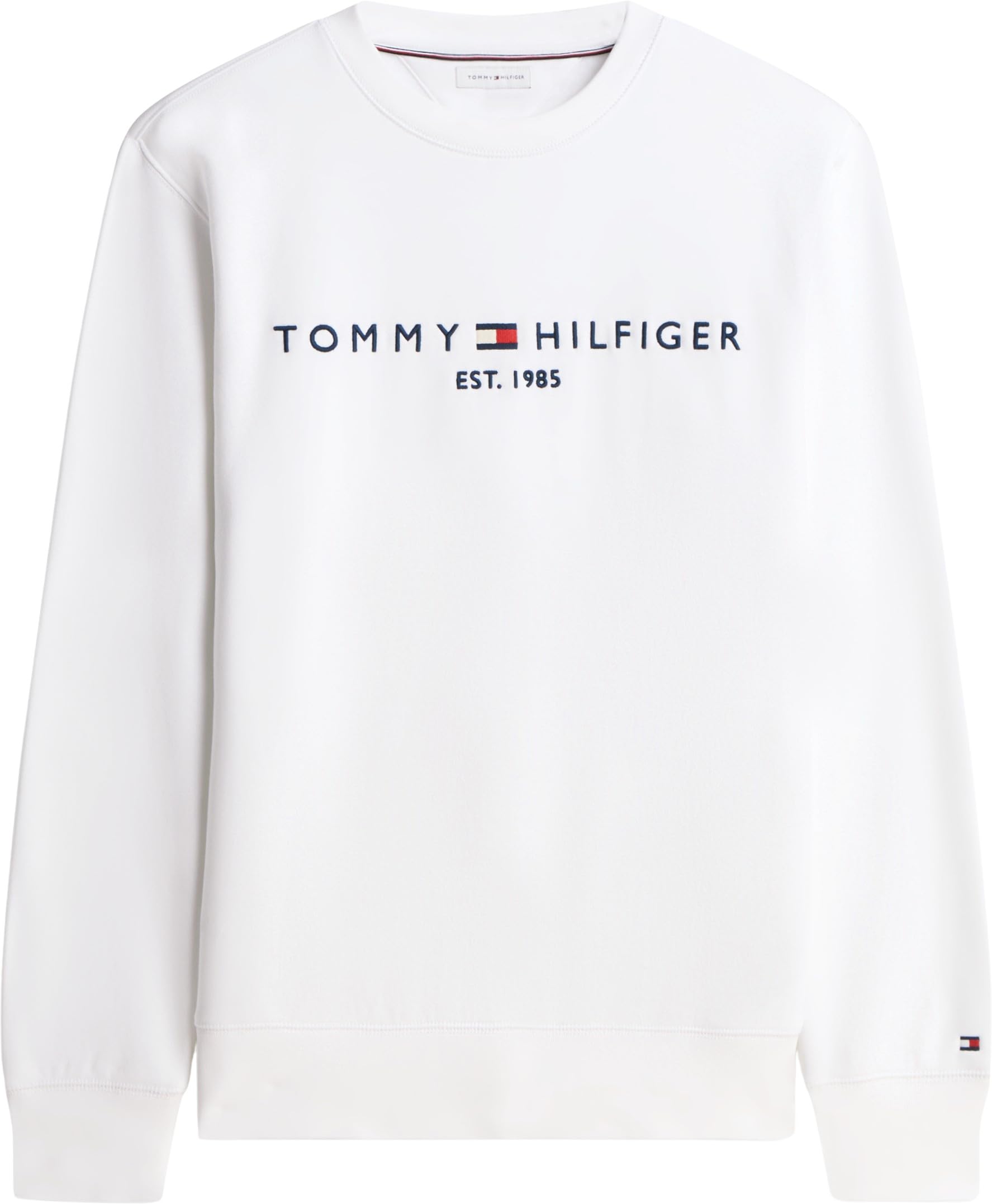 Tommy Hilfiger Herren Sweatshirt Tommy Logo ohne Kapuze