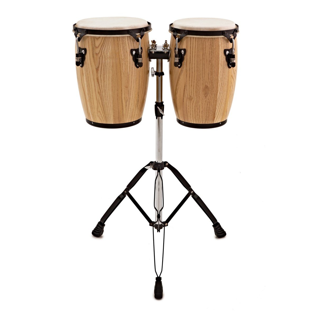 Mini 9" + 10" Conga Set with Stand by Gear4music