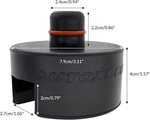 Miniatura 2 de Adaptador de gato de elevación de goma para coche, adaptador de soporte de chasis adecuado para Tesla Model 3 Y Model S Model X Accesorios