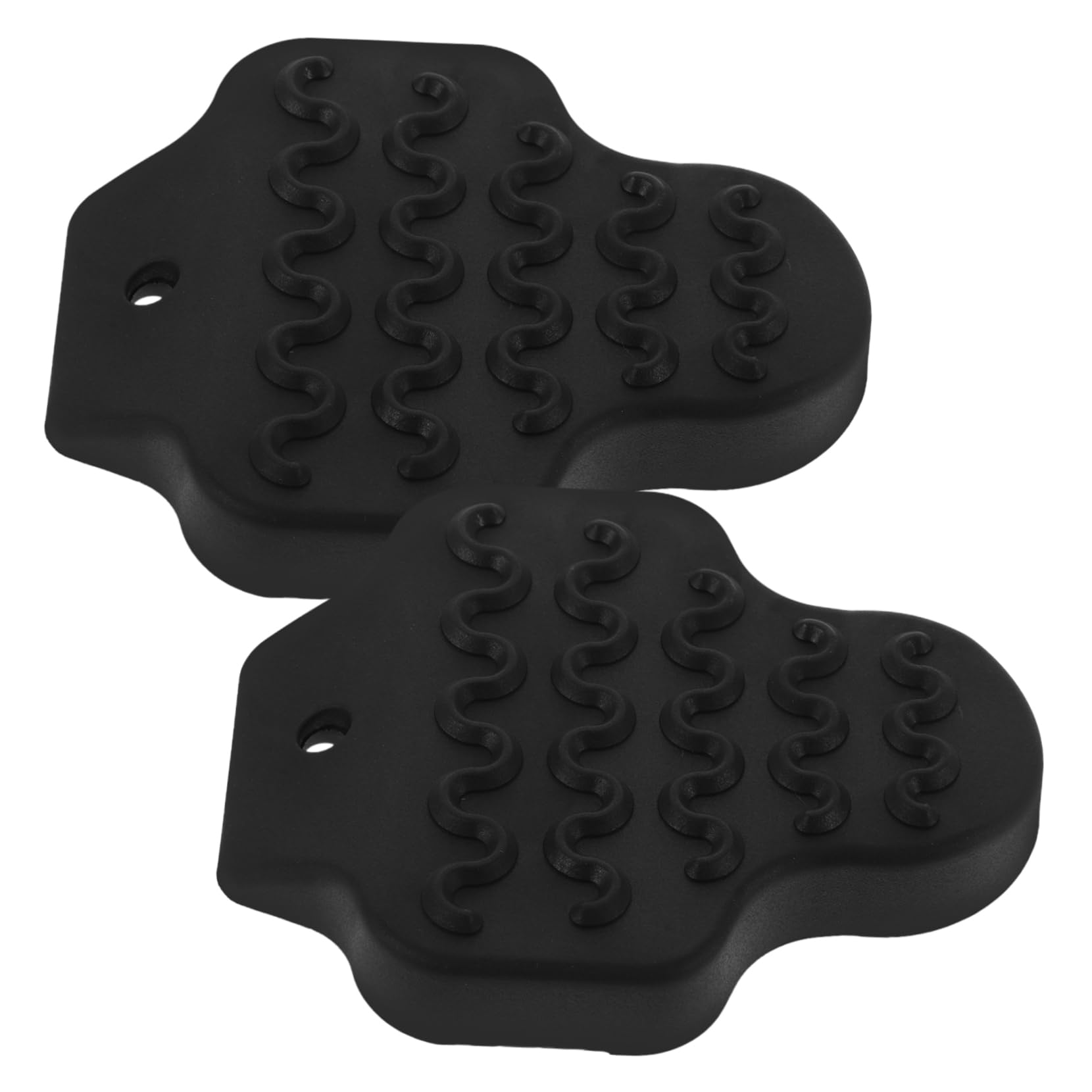 BESPORTBLE 2pcs Cycling Shoes Footpegs Lock Pads Bike Cleat Cover for Self-Locking Pedal Cleats Cover for Bicycles