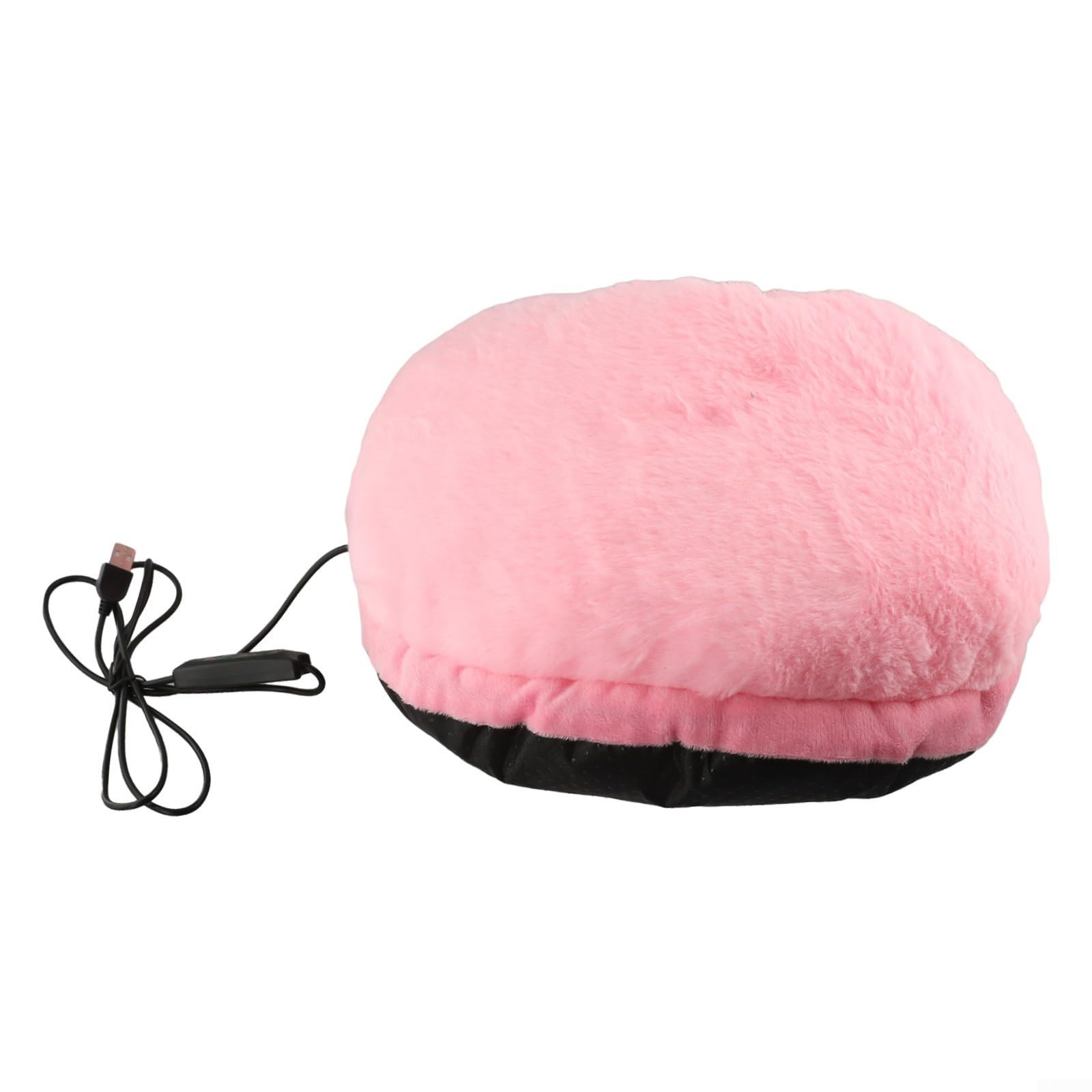 GLOBALHUT Scaldapiedi Elettrico USB Invernale Morbido(Pink)