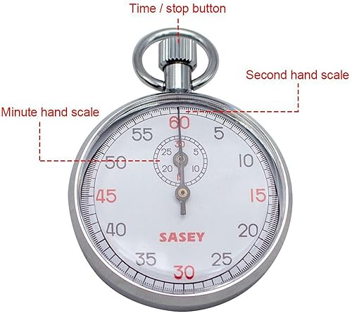 Miniatura 6 de Movimiento de alta precisión Cronómetros deportivos Cronómetros de metal a prueba de golpes Actualizaciones para árbitros y competiciones atléticas