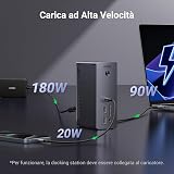 UGREEN Revodok Max 213 Dock Thunderbolt 4 40Gbps Station Accueil 13 en 1 Dual 4K 60Hz Unique 8K 30Hz Écran Extension 90W Charge pour Ordinateur avec USB 10Gbps RJ45 2.5GbE SD TF 3.5mm Audio Port - 7