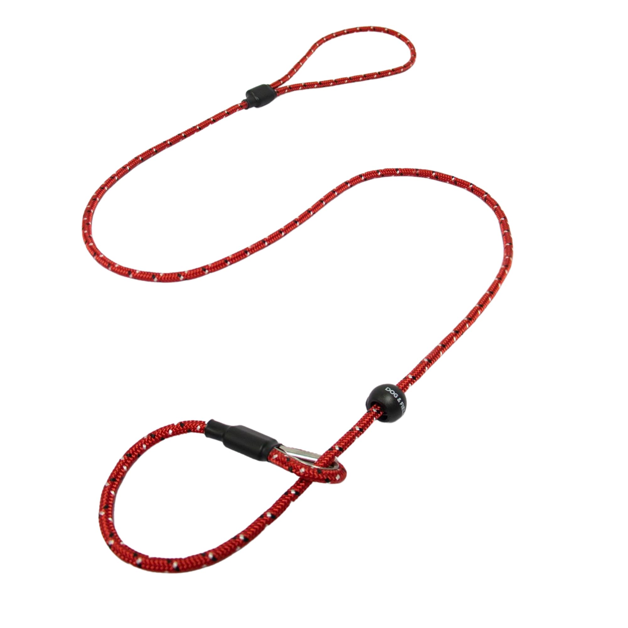 Laisse antidérapante rouge Dog & Field contre les brûlures aux mains