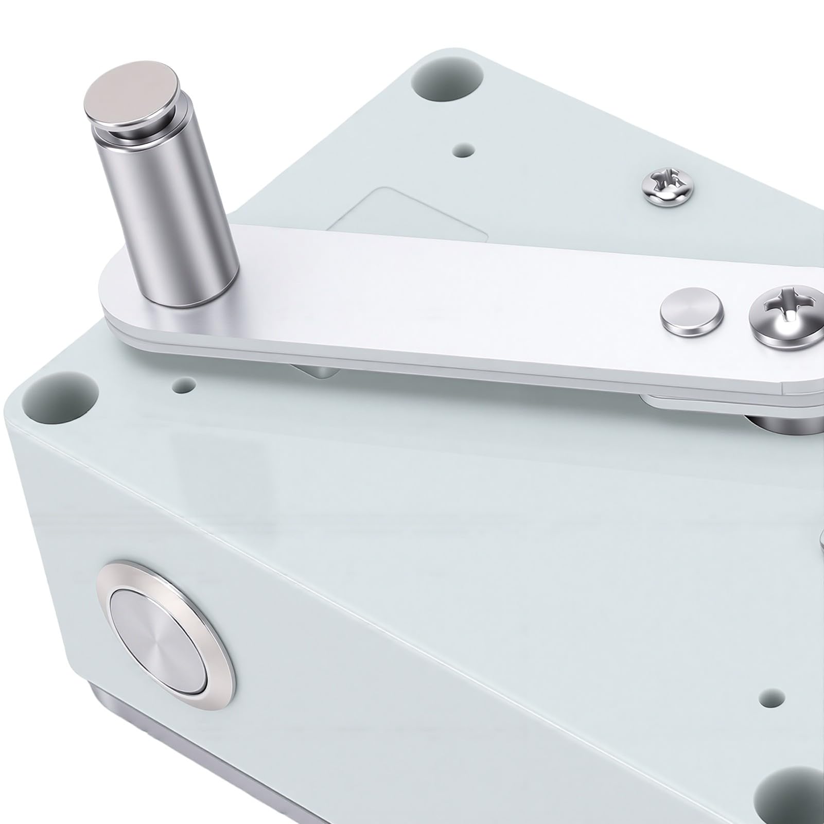 Luocute Generatore a Manovella con Display LCD Rosso | Caricatore USB, custodia per supercondensatori, illuminazione di emergenza, accensione per campeggio all'aperto