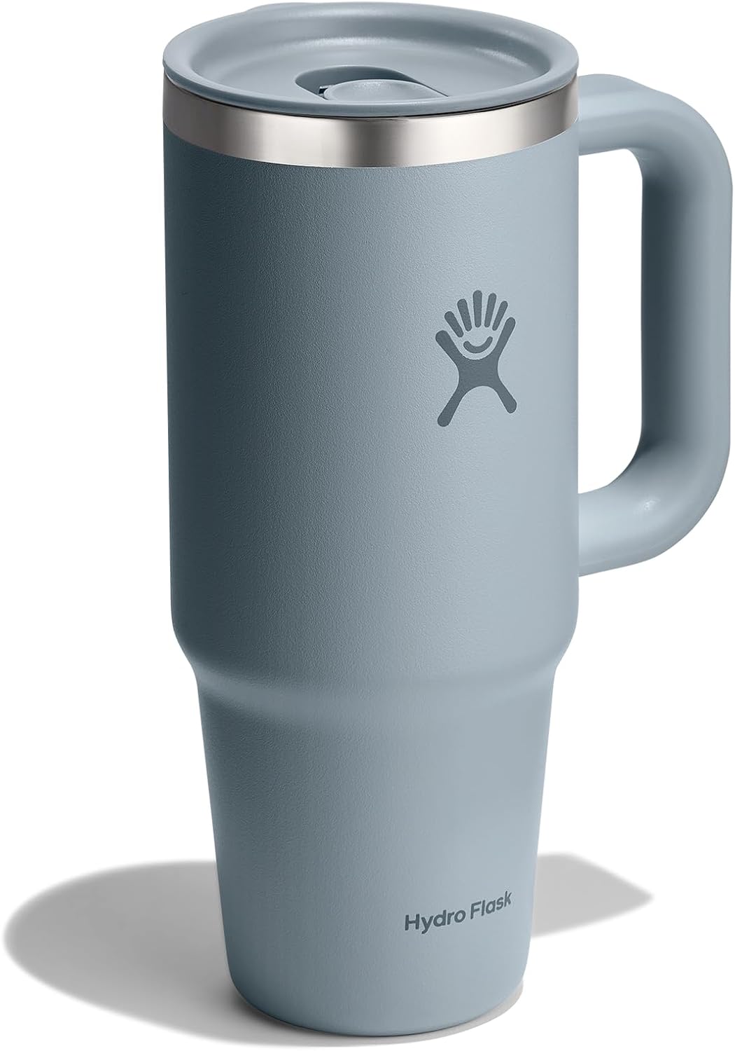 Hydro Flask Coffee Travel Tumbler Mug – Insulated Stainless Steel, Leak Resistant Hot & Iced Coffee Cup 24 Oz Shale Gray