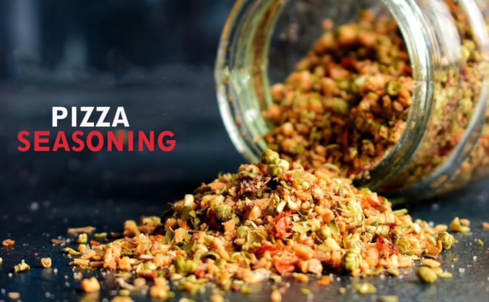 Orea Farm Pizza Seasoning 500g | Premium Oregano Herb and Italian Spices Mix | Multipurpose Seasonings for Pizza, Pasta, Garlic Bread, Sandwiches, Salads & More | No Artificial Color, Flavor or Preservatives | Ideal for Cooking, Sprinkle on Snacks, Seasoning, Garnishing | Zipper Reusable Pack - Image 4 thumbnail