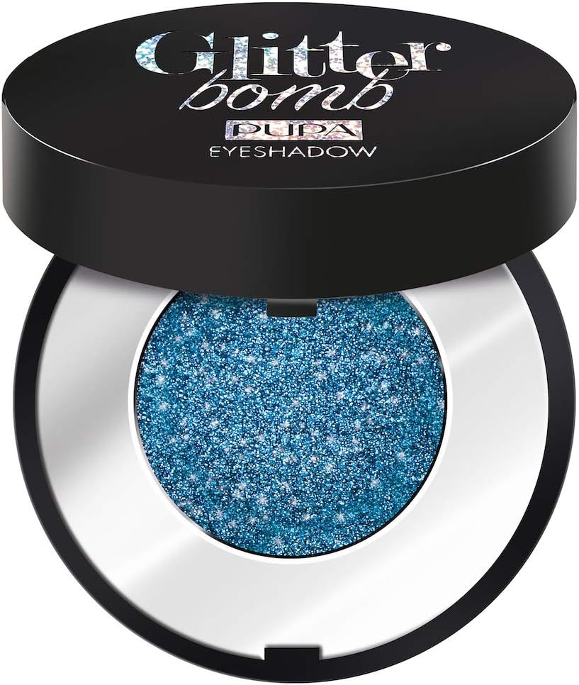 PupaGlitter Bomb Eyeshadow 05 Crystallized Blue