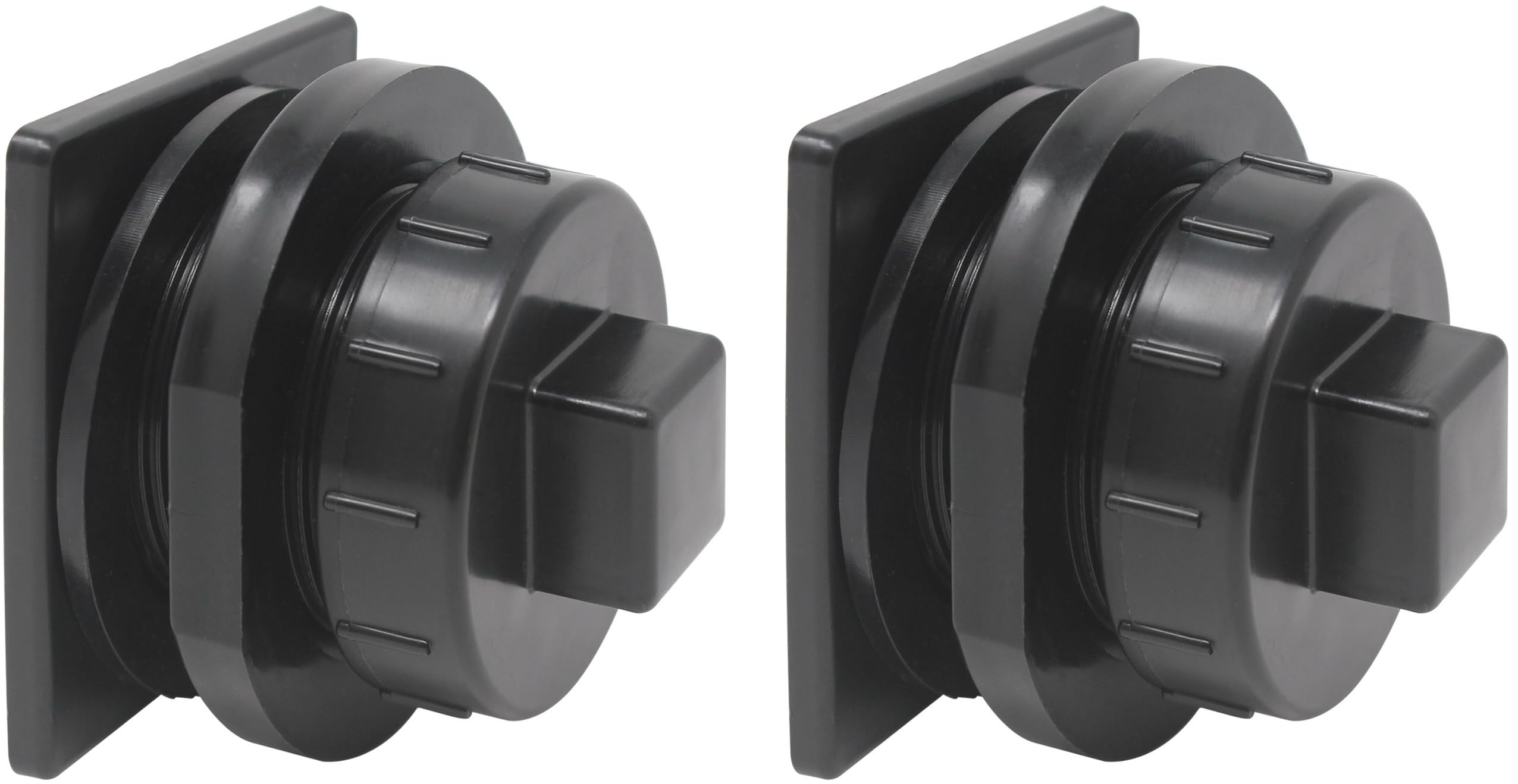 Stock Tank Drain Plug Compatible with Rubbermaid Commercial Stock Tanks - 2 Pack