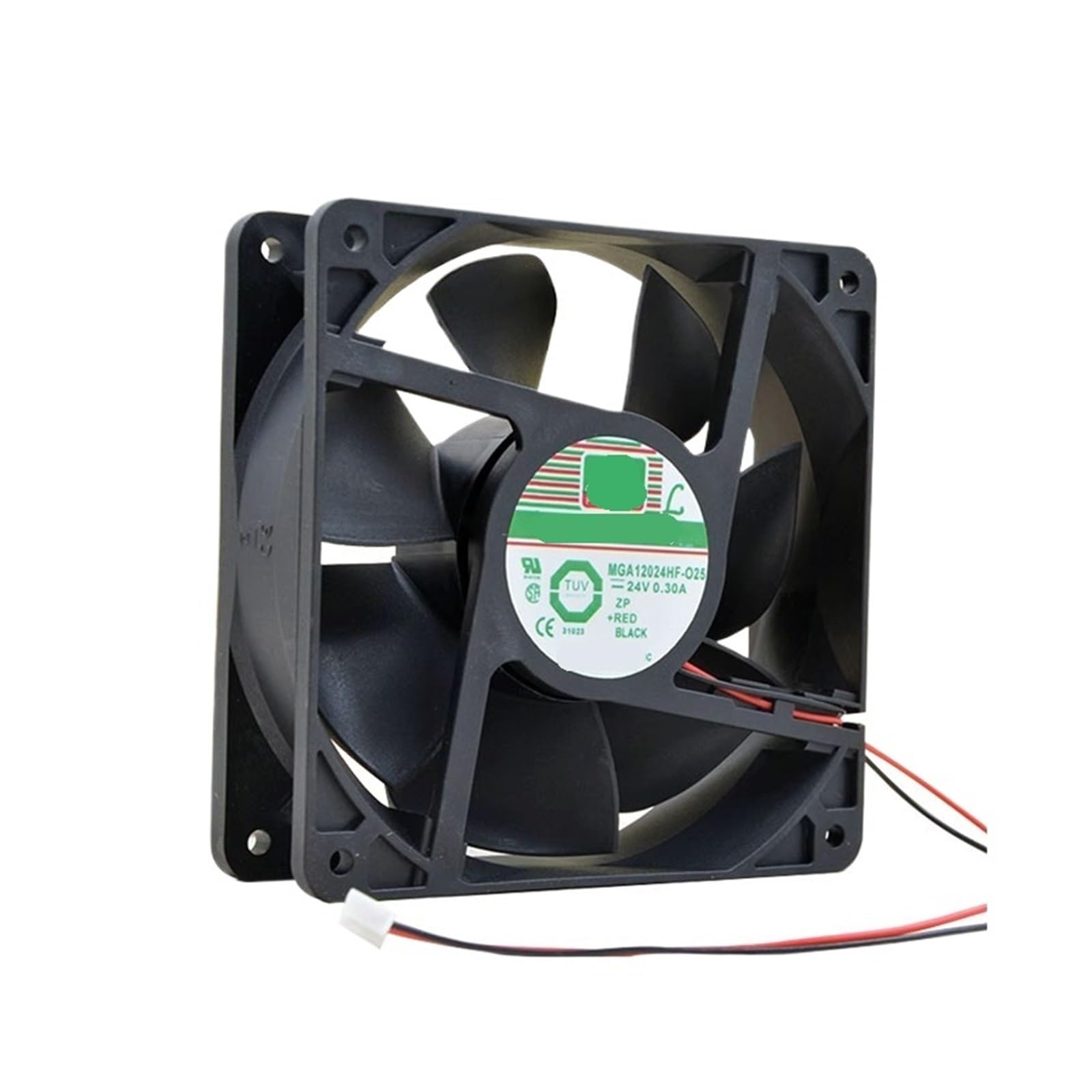 GJEXXPTST MGA12024HF-025 24V 0.30A 12025 120 * 25mm 12cm Cooling Fan
