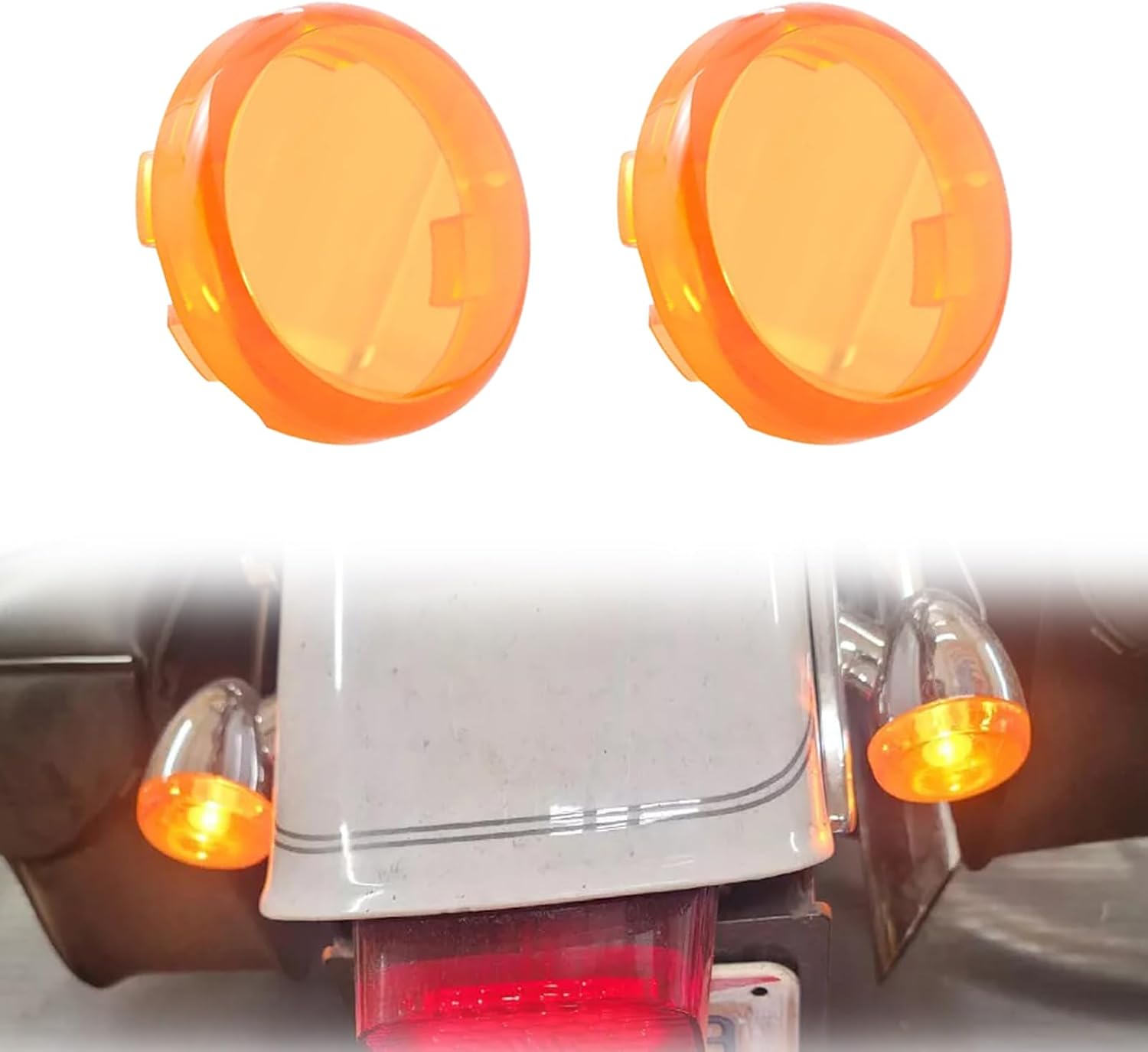 x Yellow Turn Signal Lights Lens Cover Compatible Jamaica Ubuy