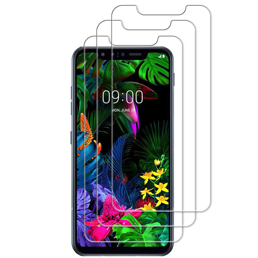 AYSOW Pezzi Pellicola Protettiva Compatibile con LG G8S ThinQ Vetro temperato 0.3mm 9H Durezza 2.5D Film, Anti Graffio, Bolla libera 3 pezzi