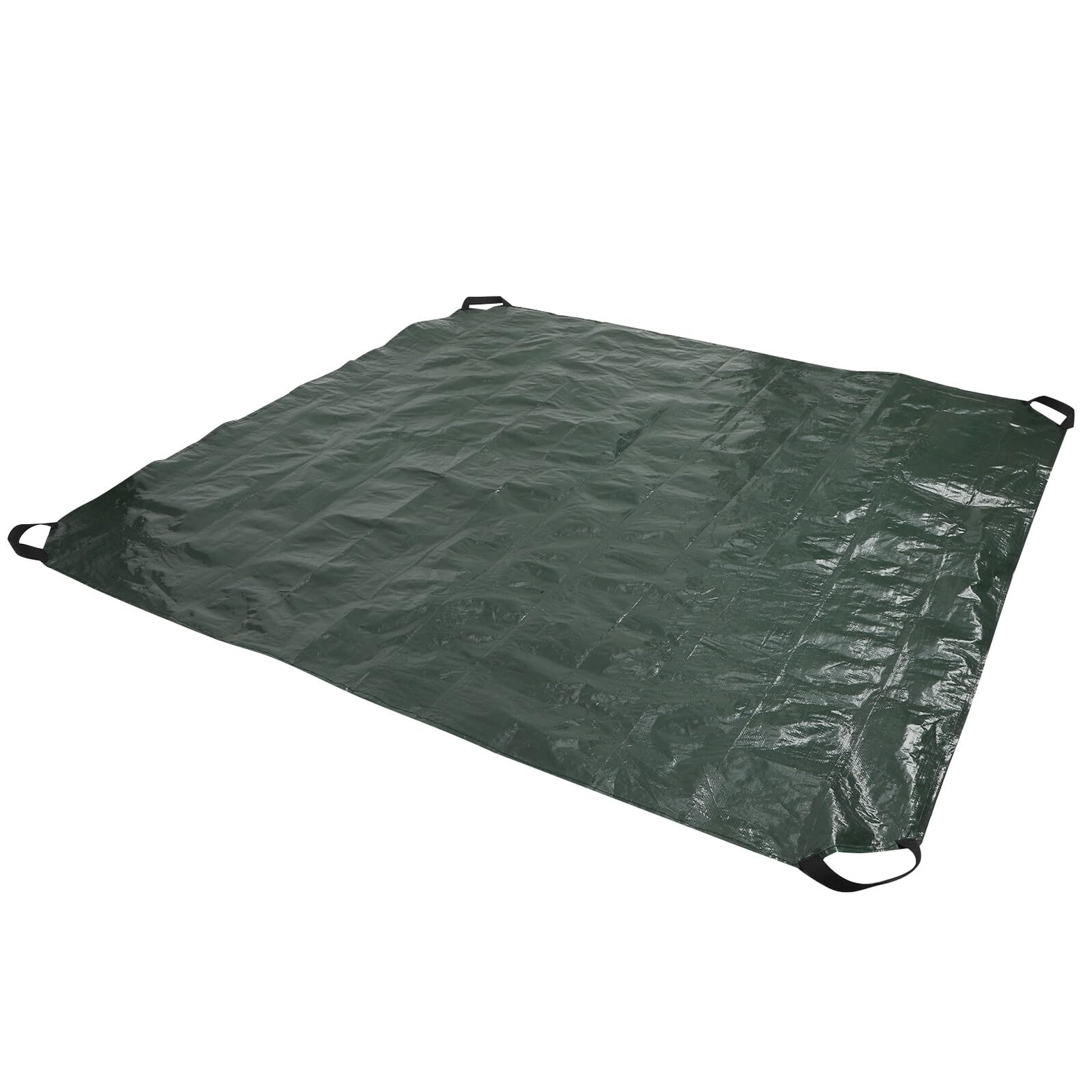 SEWACC Paquet à Feuilles de Jardin Réutilisable en Pe Résistant avec Poignées, Pliable et Facile à Transporter pour Déchets Verts et Nettoyage de Pelouse