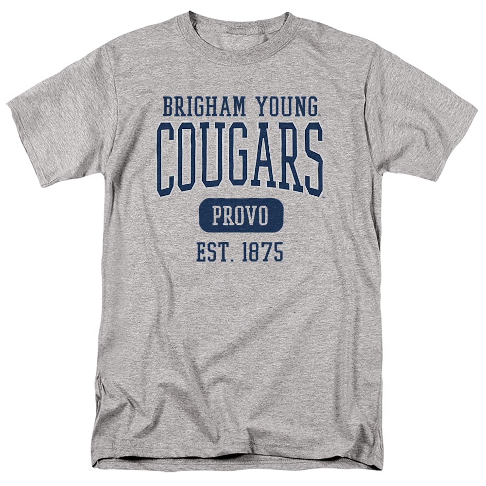 LOGOVISION Official Collegiate Distressed Est. Date Short Sleeve Unisex for Men & Women Cotton T Shirt Collection 2