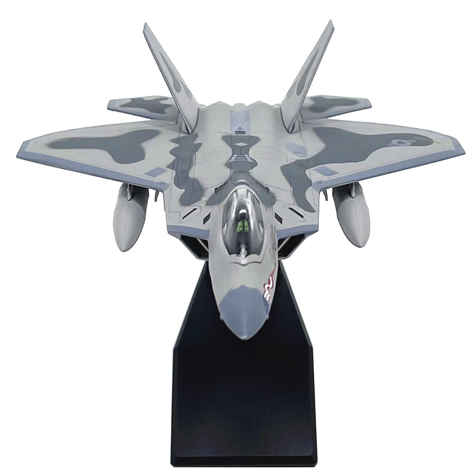 Amazon.co.jp: 合金製 アメリカ空軍 F-22 ラプター 戦闘機 模型 1:100