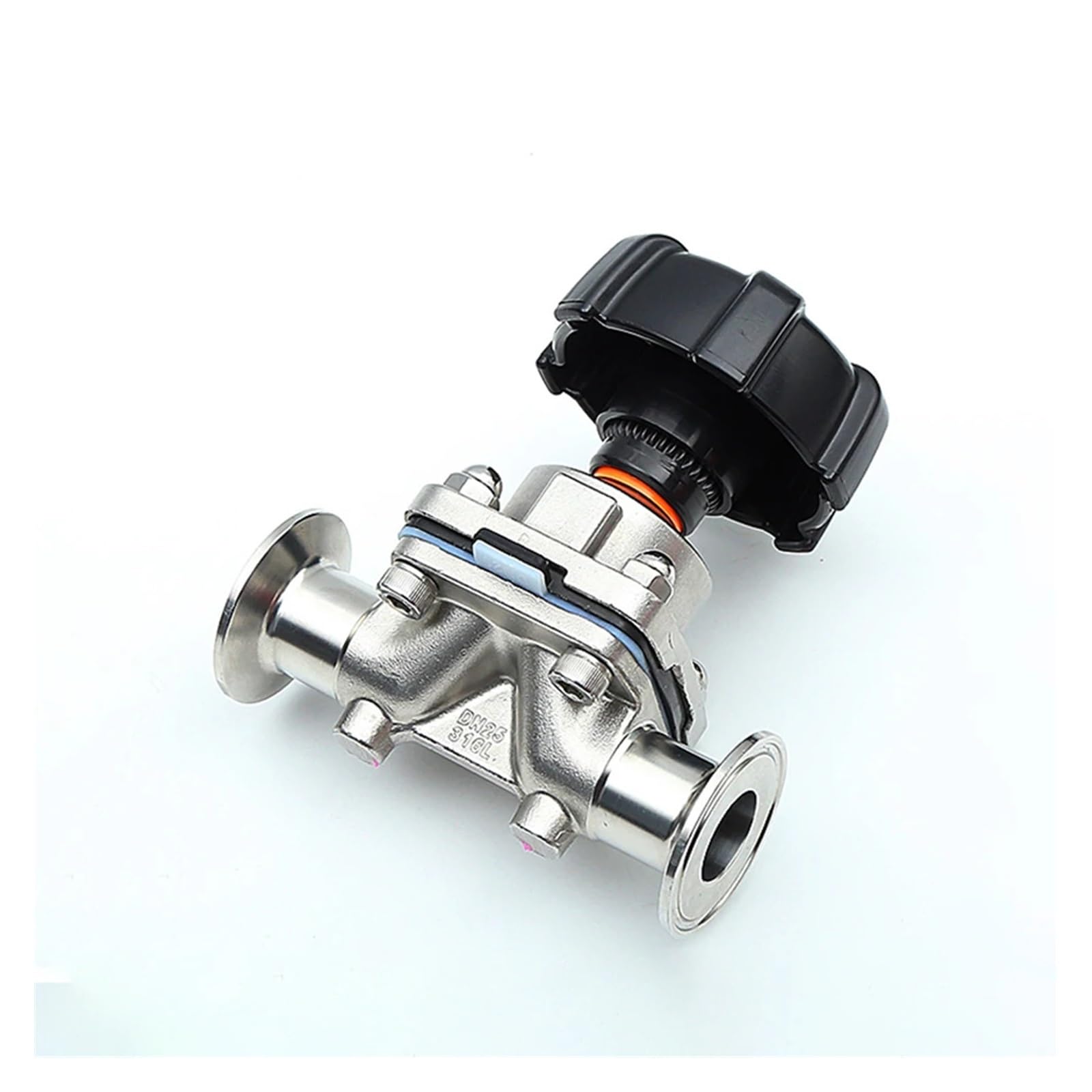 MDBJTCYZN Fit 3/4" 19mm Pipe OD x 1.5" Tri Clamp Valve SUS 316L Stainless Steel for Beer Brewing