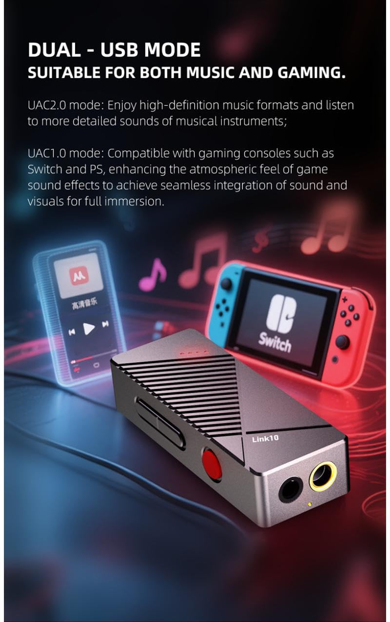 Amazon.co.jp: xDuoo LINK10 小型アンプ スマホ AMP USB DAC CS43131