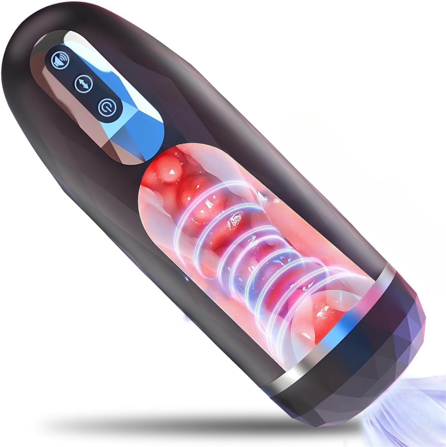 Masturbatore automatico — 3 modalità di massaggio + 10 modalità con frequenze diverse, vibratore