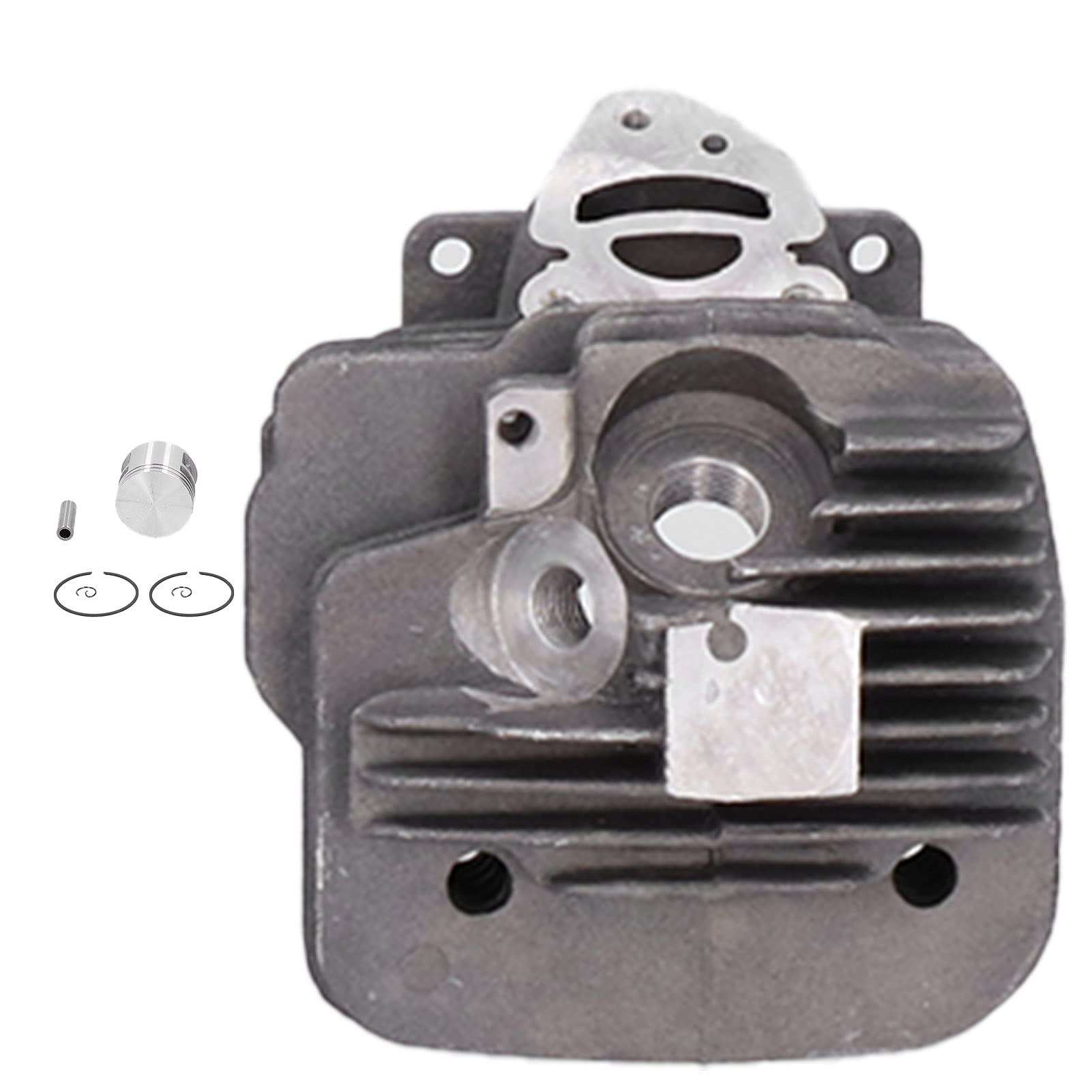 Juego de pistones 44 Kit de pistón cilíndrico de 7 mm Piezas de Accesorios para Motosierra de jardín Piezas aptas para Motosierra MS261 MS261C Cilindro de Repuesto