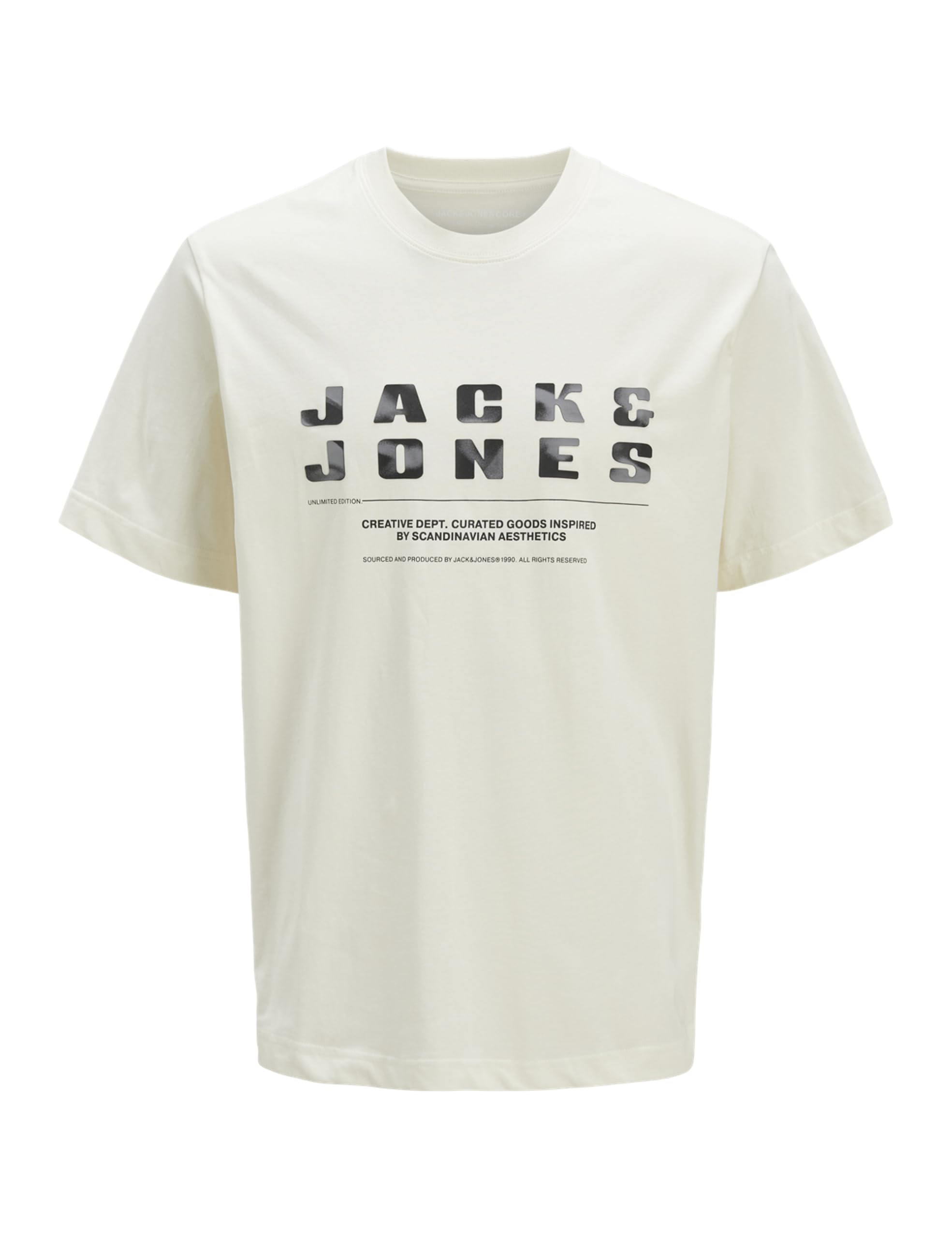JACK & JONES Jcorecharge Front Branding Tee Crew Neck