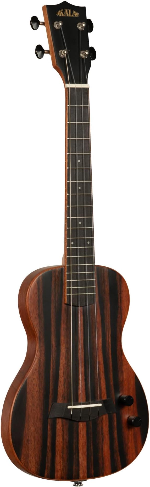 Striped Ebony Solid Body Tenor Ukulele